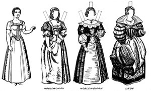 La Grande Galleria del Costume Storico: Abiti Indossati nel Regno di Giacomo I, c1934