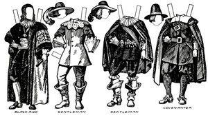 La Grande Galleria del Costume Storico: Alcuni Abiti del Tempo di Carlo I, c1934
