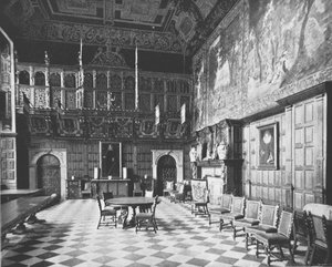 La Grande Sala, Hatfield House, Hatfield, Hertfordshire, 1894 da Unbekannt
