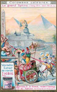 La Grande Sfinge di Giza, Egitto, c1890-1910 da Unbekannt