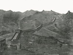La Grande Muraglia, Pechino, Cina, 1895 da Unbekannt
