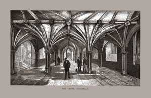 La cripta della Guild-Hall da Unbekannt