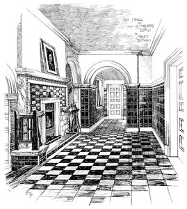 La sala, 15, Melbury Road, 1899 da Unbekannt