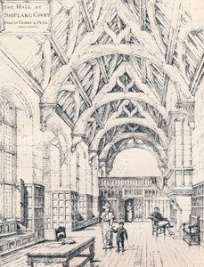 La Sala, Shiplake Court, 1898 da Unbekannt