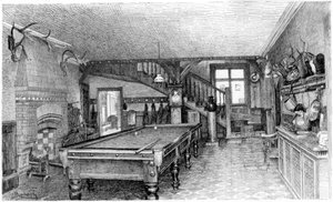 La Sala a Silverbeck, c1880-1882 da Unbekannt