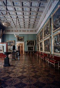 La sala dei dipinti fiamminghi all