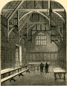 La Sala di Grays Inn, c1872 da Unbekannt