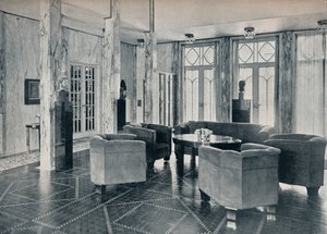 La sala del Palazzo Stoclet, Bruxelles, Belgio da Unbekannt