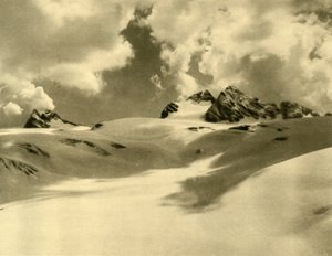Il ghiacciaio di Hallstätter, Monti Dachstein, Alta Austria da Unbekannt