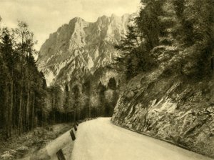 Il Hochtor, Johnsbach, Parco Nazionale Gesäuse, Stiria, Austria, c1935 da Unbekannt