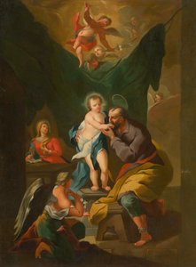 La Sacra Famiglia da Unbekannt
