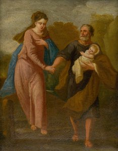 La Sacra Famiglia da Unbekannt