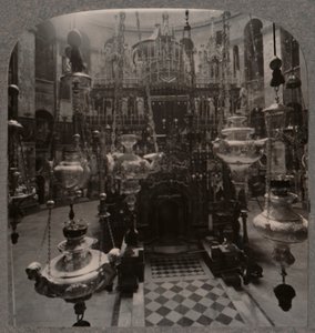 Chiesa del Santo Sepolcro, Gerusalemme, c. 1900 da Unbekannt