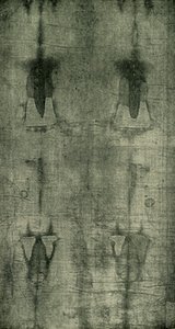 La Sacra Sindone - Impronta del corpo vista da dietro, 1902
