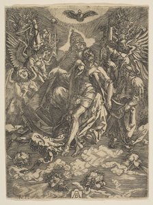 La Santissima Trinità copia ridotta da Unbekannt