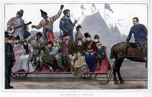 Il carro dei cavalli a Wimbledon, 1872