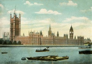 Le case del Parlamento, Londra, 1906