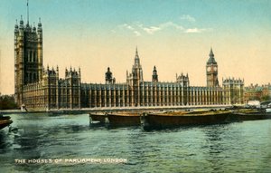 Le case del Parlamento, Londra, 1925