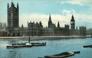 Le case del Parlamento, Westminster, Londra