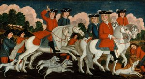 La CacciaNew Jersey, ca. 1750 da Unbekannt