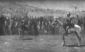 Il Contingente Indiano - Il Tredicesimo Lancieri del Bengala, c1882 da Unbekannt