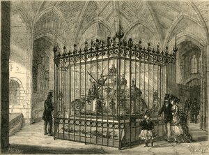 La stanza dei gioielli alla Torre, c1872
