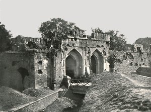 La Porta Kashmiri, Delhi, India, 1895 da Unbekannt