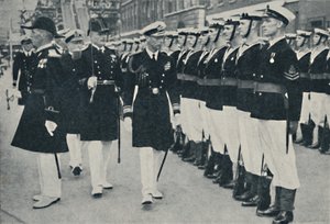 Il Re Inaugura la Settimana della Marina a Portsmouth, c1935, 1937