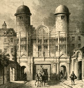 Il portale di King Street, Whitehall, 1881 da Unbekannt