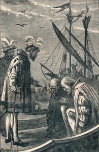 Il Re visita Vasco da Gama, 1904 da Unbekannt