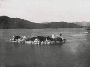 Il Palazzo del Lago, Udaipur, India, 1895