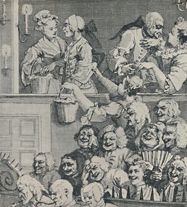 Il pubblico che ride, 1733, 1920 da Unbekannt
