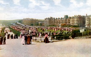 I prati, Eastbourne, East Sussex, inizio 20° secolo