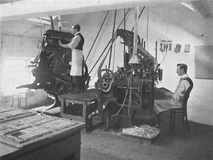 Le Linotypes, 1916 da Unbekannt