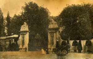 I cancelli del leone, Hampton Court, Londra, 1910 da Unbekannt