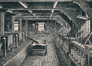 La fabbrica di formaggio di Longford, Derbyshire da Unbekannt