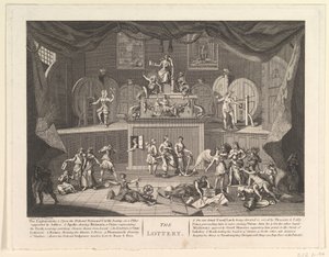 La lotteria, [dopo il 1724] da Unbekannt