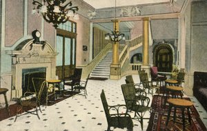 Il Salotto, Abercorn Rooms, Liverpool Street Hotel, c. 1907 da Unbekannt