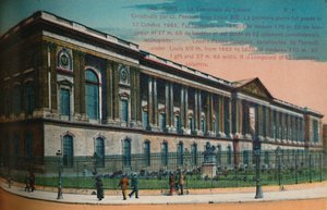 Colonnato del Palazzo del Louvre, Parigi, c1920