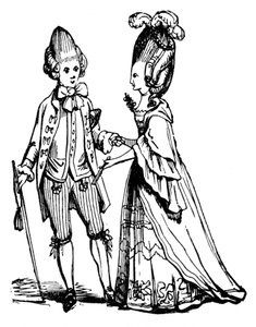I Macaronies, 1772, 1910 da Unbekannt