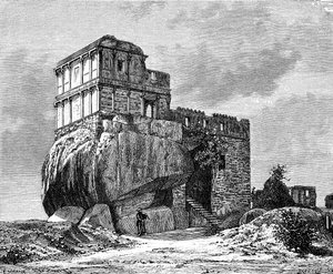 Il Madan Mahal, Jabalpur, India, 1895 da Unbekannt