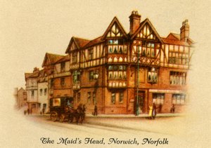 The Maids Head, Norwich, Norfolk, 1936 da Unbekannt