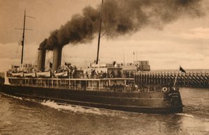 Il piroscafo Stad Antwerpen da Unbekannt