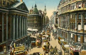 La Mansion House e Cheapside, Londra