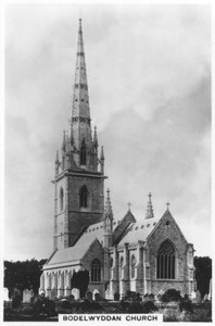 La Chiesa di Marmo, Chiesa di Santa Margherita, Bodelwyddan, Galles del nord, 1936 da Unbekannt