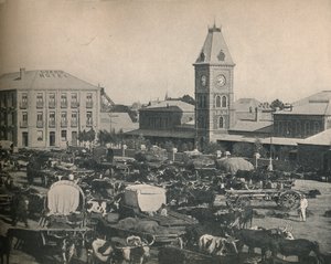 Il mercato, Kimberley, c1900