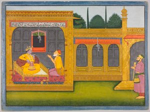 Il matrimonio di Rukmini [Mangal], 1775 da Unbekannt