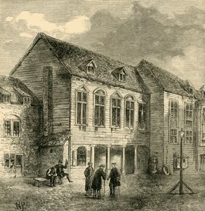 La Prigione di Marshalsea, nel XVIII secolo, c1878 da Unbekannt