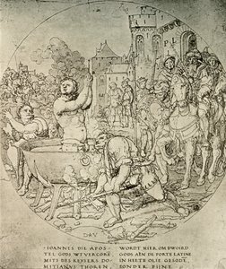 Il martirio di San Giovanni Evangelista, XVII secolo