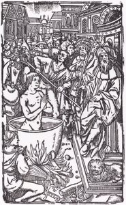 Il martirio di un santo